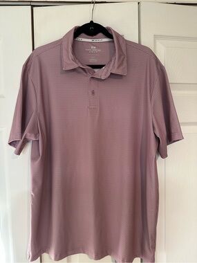 Rorie Whelan Men's Mauve Performance Polo Shirt